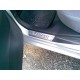 Накладки на пороги OmsaLine (4 шт, нерж) для Mitsubishi Lancer 9 2004-2008 рр