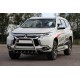 Кенгурятник WT008 (нерж) для Mitsubishi Pajero Sport 2015- рр