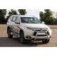 Кенгурятник WT022 (нерж) для Mitsubishi Pajero Sport 2015- рр