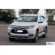 Передній захист ST016 (нерж) для Mitsubishi Pajero Sport 2015- рр
