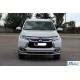 Передній захист ST016 (нерж) для Mitsubishi Pajero Sport 2015- рр