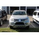 Кенгурятник WT003 (нерж) для Mitsubishi L200 2015-2025 гг