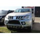 Кенгурятник WT003 (нерж) для Mitsubishi L200 2015-2025 гг