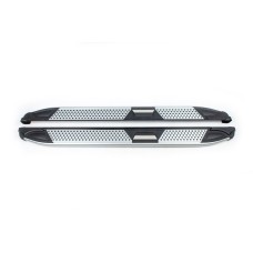 Бокові пороги Mevsim Grey (2 шт., Алюміній) Максі база для Ford Connect 2021- рр