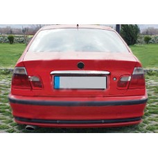 Хром планка над номером OmsaLine - Італійська нержавійка для BMW 3 серія E-46 1998-2006 рр