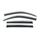 Ветровики с хромом Niken Luxury (4 шт) для Volkswagen ID.4
