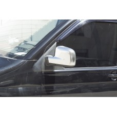 Накладки на дзеркала Сірий мат (2 шт) для Volkswagen T5 Caravelle 2004-2010 рр