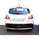 Задняя дуга AK002 (нерж.) для Nissan Qashqai 2007-2010 гг