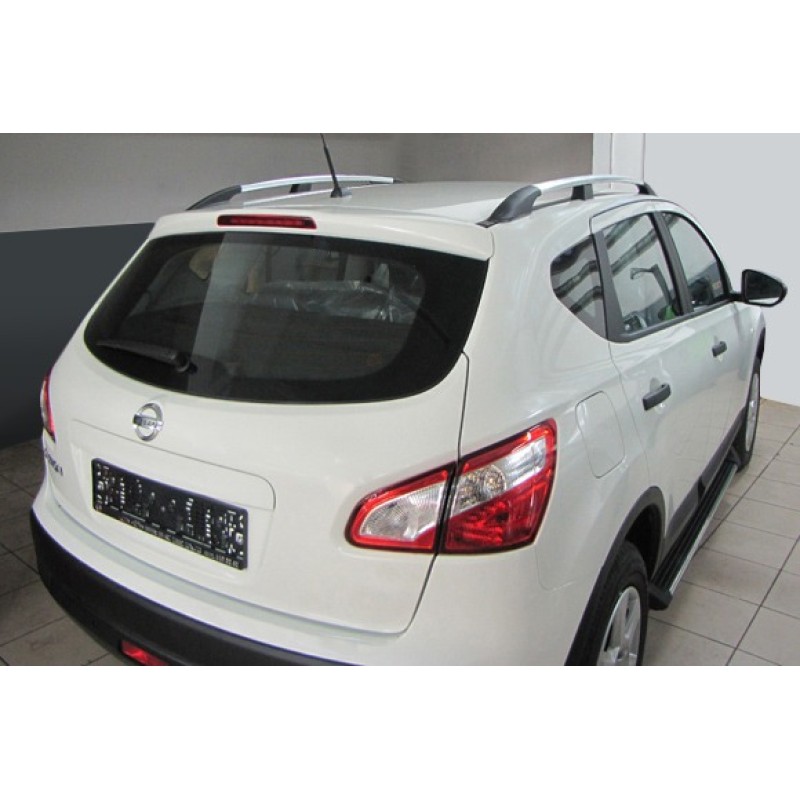 Рейлінги ХРОМ Металеві ніжки для Nissan Qashqai 2007-2010 рр