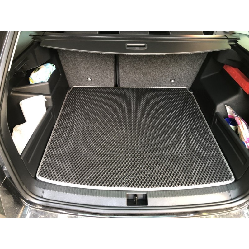 Килимок багажника (HB, EVA, чорний) для Skoda Fabia 2014-2021 рр
