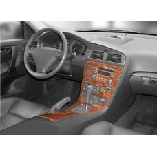 Накладки на панель (2000-2005) дерево для Volvo S60 рр