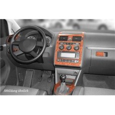 Накладки на панель Алюміній для Volkswagen Touran 2010-2015 рр