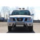 Кенгурятник WT003 (нерж) для Nissan Navara 2006-2015 рр