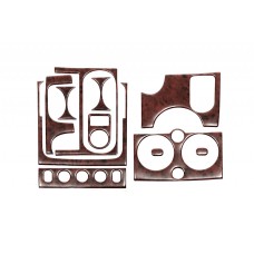 Накладки на панель (2002-2008) Алюміній для Citroen Berlingo рр