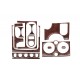 Накладки на панель (2002-2008) Алюміній для Citroen Berlingo рр