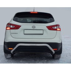 Задня дуга AK007-1 (нерж) для Nissan Qashqai 2014-2021 рр
