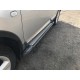 Боковые пороги Rainbow (2 шт., алюм.) Длинная база для Nissan Qashqai 2010-2014 гг