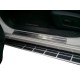 Накладки на пороги (Omsa, 4 шт, нерж.) для Nissan Qashqai 2014-2021 рр