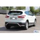 Задня дуга AK007-Plus (нерж) для Nissan Qashqai 2014-2021 рр
