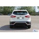 Задня дуга AK007-Plus (нерж) для Nissan Qashqai 2014-2021 рр