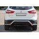 Задня дуга AK007-Plus (нерж) для Nissan Qashqai 2014-2021 рр