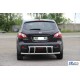 Задняя дуга AK011 (нерж.) для Nissan Qashqai 2010-2014 гг