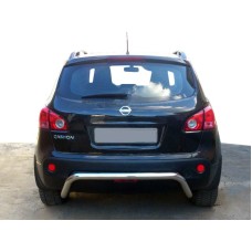 Задня дуга AK007 (нерж.) для Nissan Qashqai 2010-2014рр