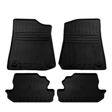 Резиновые коврики (4 шт, Stingray Premium) Для 3 дверного для Jeep Wrangler 2018- гг