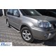 Бокові пороги RedLine Black (2 шт., алюм.) для Nissan X-trail T30 2002-2007рр