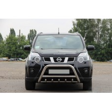 Передняя защита WT003 (нерж) для Nissan X-trail T31 2007-2014 гг