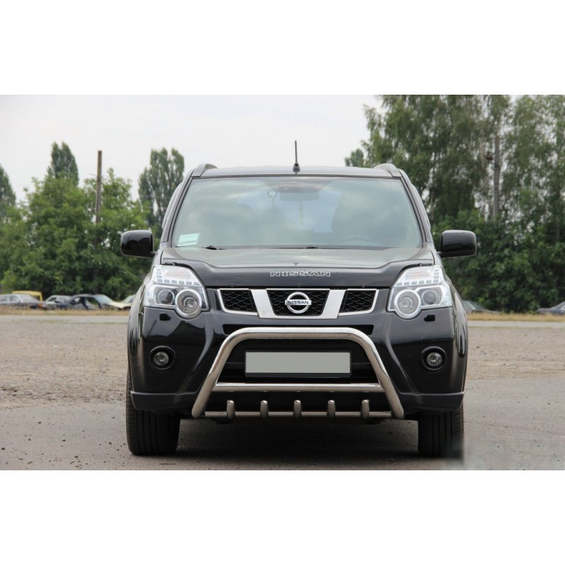 Передняя защита WT003 (нерж) для Nissan X-trail T31 2007-2014 гг