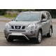 Передняя защита WT007 (нерж) для Nissan X-trail T31 2007-2014 гг