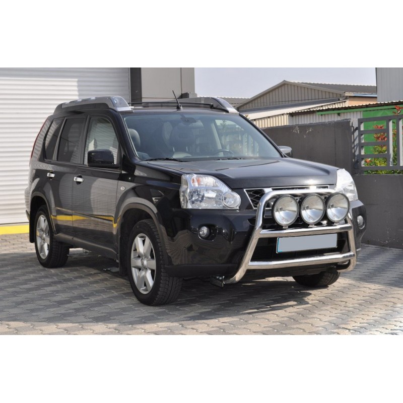 Передняя защита WT018 (нерж) для Nissan X-trail T31 2007-2014 гг