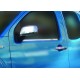 Накладки на зеркала (2 шт, нерж.) для Suzuki Equator 2009- гг