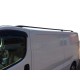 Рейлінги чорні Довга, пластикові ніжки для Renault Trafic 2001-2015 рр