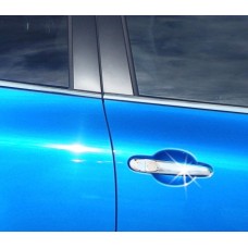 Накладки на ручки (4 шт., нерж.) для Nissan Note 2012-2020 рр