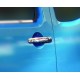 Накладка на ручки (4 шт, нерж) З чіпом, Carmos - Турецька сталь для Nissan Navara 2006-2015 рр