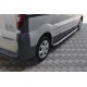 Бокові пороги Fullmond (2 шт., алюм.) Довга база для Nissan Primastar 2002-2014 рр