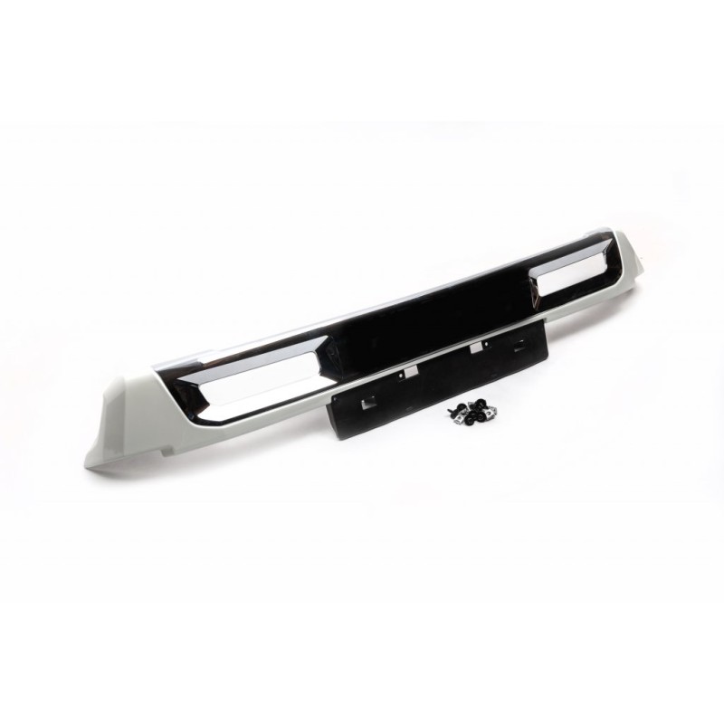 Передняя накладка с подсветкой (2017-) для Toyota Land Cruiser Prado 150 2009-2023 гг