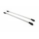 Перемычки на рейлинги под ключ WingBar (2 шт) до 110 см, Черный для Renault Kangoo 1998-2008 гг