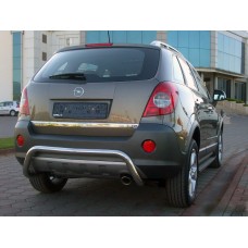 Задня дуга AK007-1 (нерж.) для Opel Antara 2006-2017 рр