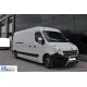Кенгурятник WT003 (нерж.) без напису для Renault Master 2011-2023 рр