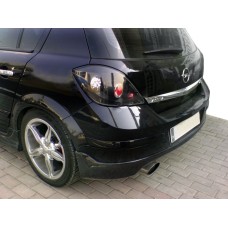 Задняя нижняя юбка HB (под покраску) для Opel Astra H 2004-2013 гг
