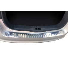 Накладка на задній бампер OmsaLine глянець (SW, нерж) для Opel Astra H 2004-2013 рр