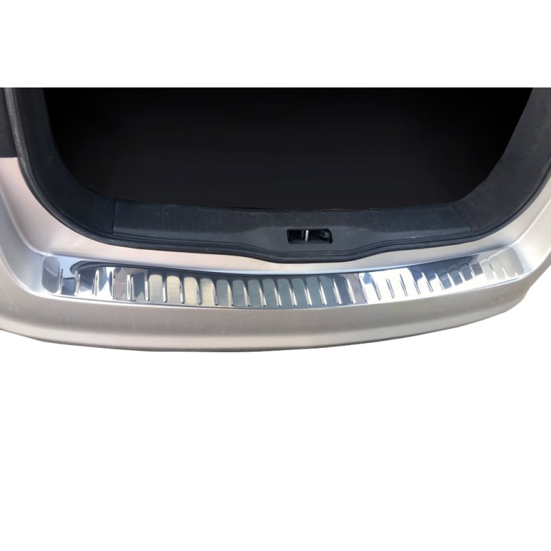 Накладка на задній бампер OmsaLine глянець (SW, нерж) для Opel Astra H 2004-2013 рр