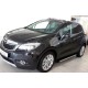 Боковые пороги Maya V1 (2 шт., алюминий) для Opel Mokka 2012-2021 гг