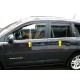 Нижняя окантовка стекол (нерж) для Jeep Compass 2006-2016 гг