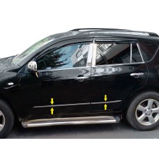 Молдинг дверей (нерж) для Toyota Rav 4 2006-2013 рр