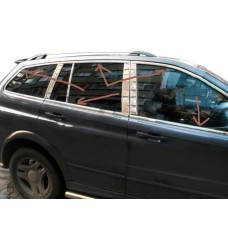 Повна окантовка вікон (нерж) для SsangYong Kyron 2005-2014 рр