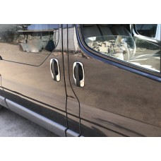 Обведення ручок (4 шт, нерж.) для Nissan Primastar 2002-2014 рр